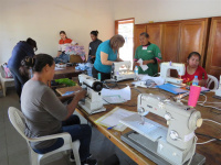 Mujeres Enlhet en Campamento de Capacitación