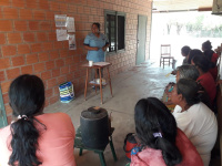 Curso de refuerzo para parteras empíricas de Campo Alegre